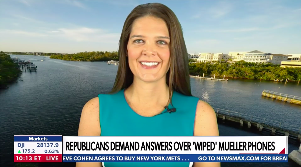 NewsMax TV, The National Report with Robert Graham Laurie A. Watkins